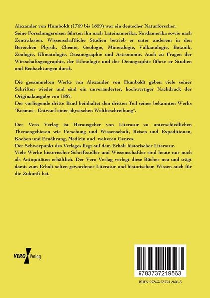 Produktbild: Gesammelte Werke von Alexander von Humboldt