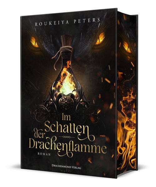 Im Schatten der Drachenflamme, Gebundene Ausgabe von Roukeiya Peters, Drachenmond Verlag GmbH, 9783691300796
