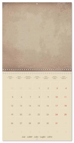 Produktbild: Vintage DIY Craft Calendar (Wall Calendar 2027 12 &times; 12 Inch) CALVENDO 12 Month Wall Calendar