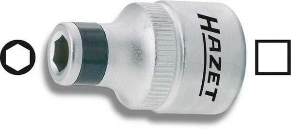 Produktbild: Hazet 2250-1 Bit-Adapter 1/4 Zoll Antrieb 1/4\" (6.3 mm) 23.5 mm 1 St.