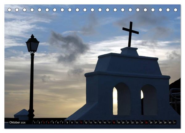 Produktbild: Lanzarote - Kanarische Inseln (Tischkalender 2026 DIN A5 quer), CALVENDO Monatskalender