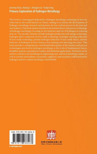 Produktbild: Primary Exploration of Hydrogen Metallurgy