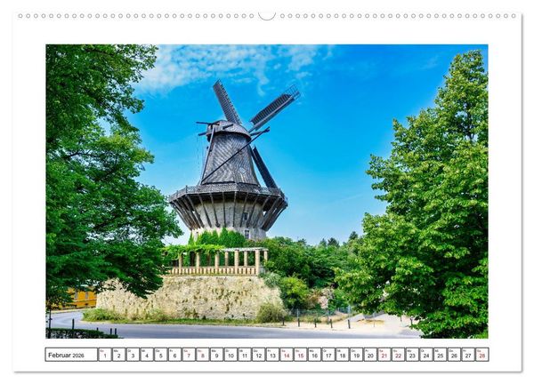 Produktbild: Reiseziele in Deutschland (Wandkalender 2026 DIN A2 quer), CALVENDO Monatskalender