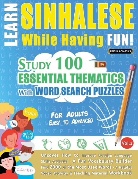 Produktbild: Learn Sinhalese While Having Fun! - For Adults