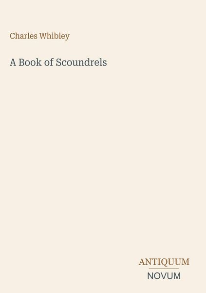 Produktbild: A Book of Scoundrels