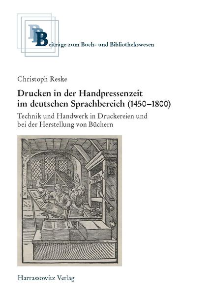 Produktbild: Drucken in der Handpressenzeit