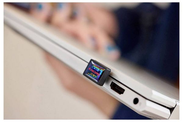 Produktbild: SanDisk Extreme Fit USB 3.2 Type C 64GB USB-Stick 64 GB Schwarz SDCZ530-064G-G46 USB-C&reg; (USB 3.2 Gen 1)