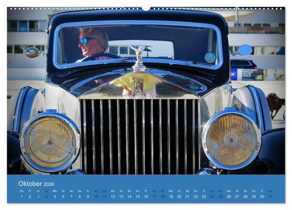 Produktbild: Rolls Royce Revival (Wandkalender 2026 DIN A2 quer), CALVENDO Monatskalender