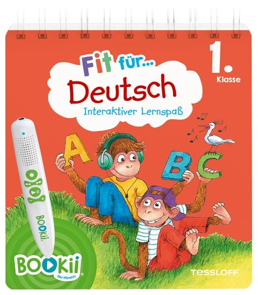 Produktbild: BOOKii Fit f&uuml;r Deutsch Interaktiver Lernspa&szlig; 1. Klasse