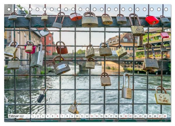 Produktbild: Romantisches Stra&szlig;burg (Tischkalender 2027 DIN A5 quer), CALVENDO Monatskalender