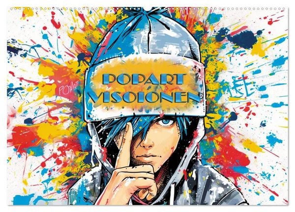 Produktbild: Popart Visionen (Wandkalender 2027 DIN A2 quer), CALVENDO Monatskalender