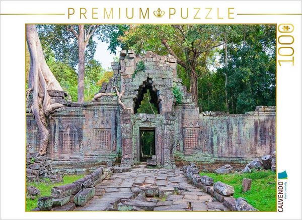 Produktbild: CALVENDO Puzzle Preah Khan Tempel, Angkor | 1000 Teile Lege-Gr&ouml;&szlig;e 64x48cm Foto-Puzzle f&uuml;r gl&uuml;ckliche Stunden