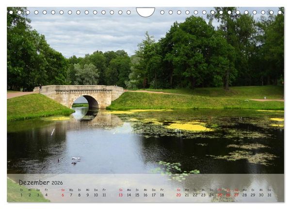 Produktbild: Sankt Petersburg - Pal&auml;ste der Umgebung (Wandkalender 2026 DIN A4 quer), CALVENDO Monatskalender