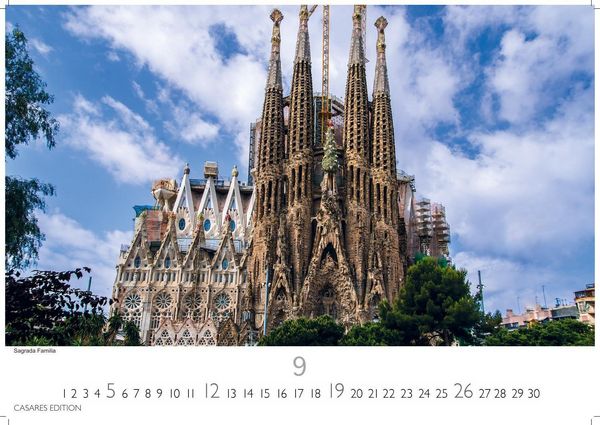 Produktbild: Barcelona Kalender 2027 &ndash; Wandkalender | Fotokalender Spanien 35x50cm - Foto. mit den sch&ouml;nsten Motiven, Sehensw&uuml;rdigkeiten & Inspirationen"