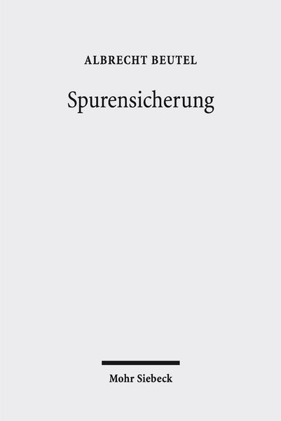 Produktbild: Spurensicherung