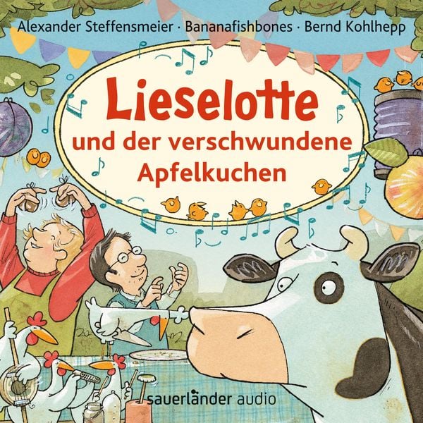 Produktbild: Lieselotte und der verschwundene Apfelkuchen - H&ouml;rb&uuml;cher von Kuh Lieselotte