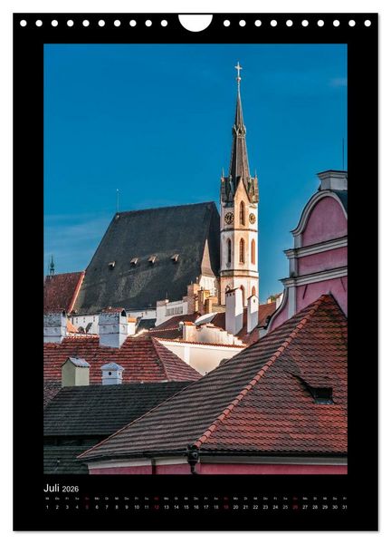 Produktbild: Cesky Krumlov Krumau (Wandkalender 2026 DIN A4 hoch), CALVENDO Monatskalender