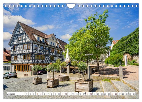 Produktbild: Sindelfingen Impressionen (Wandkalender 2026 DIN A4 quer), CALVENDO Monatskalender