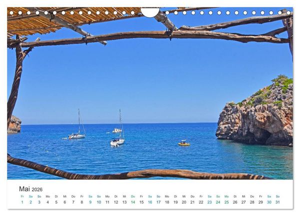 Produktbild: Segelboote und Yachten - Lebensart am Mittelmeer (Wandkalender 2026 DIN A4 quer), CALVENDO Monatskalender