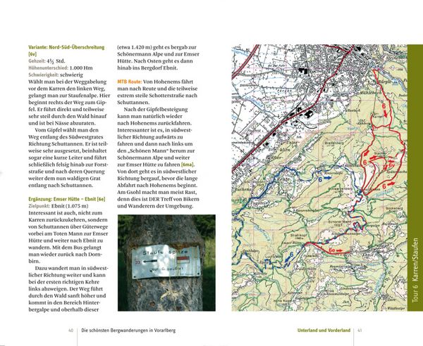 Produktbild: Die sch&ouml;nsten Bergwanderungen in Vorarlberg