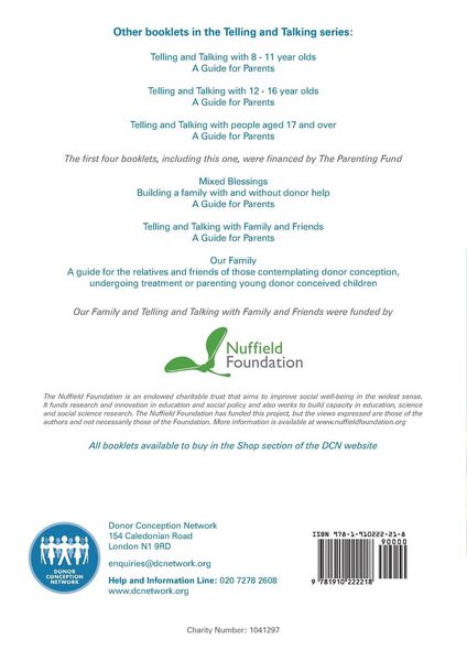 Produktbild: Telling and Talking 0-7 Years - A Guide for Parents