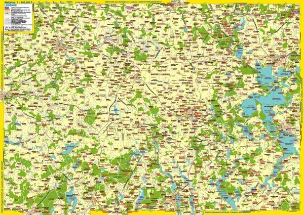Nord-Masuren 1:100 000