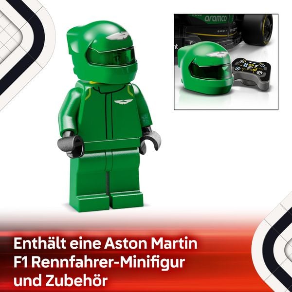 Produktbild: LEGO Speed Champions Aston Martin Aramco F1 AMR24 Rennauto Set 77245