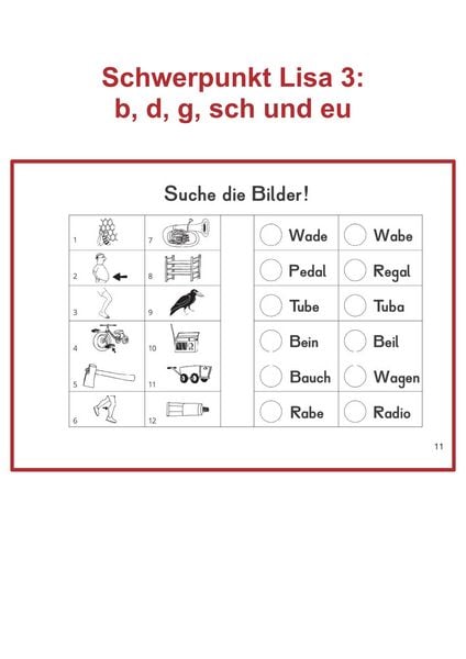 Produktbild: Lesen mit Lisa - Heft 3