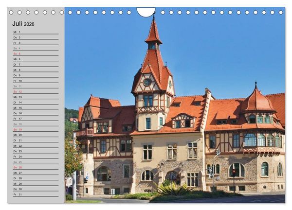 Produktbild: Jena in Th&uuml;ringen (Wandkalender 2026 DIN A4 quer), CALVENDO Monatskalender