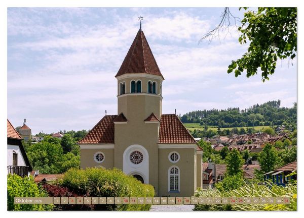Produktbild: Cesky Krumlov. Tschechiens stille Sch&ouml;nheit im B&ouml;hmerwald (Wandkalender 2026 DIN A2 quer), CALVENDO Monatskalender