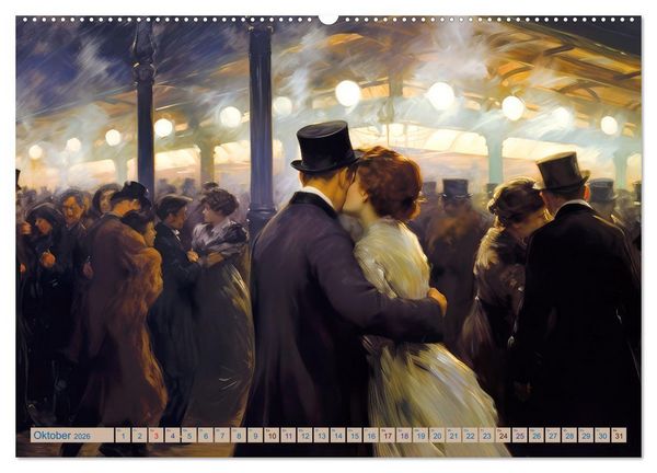 Produktbild: Zeichen der Liebe Impressionistische Bilder (Wandkalender 2026 DIN A2 quer), CALVENDO Monatskalender