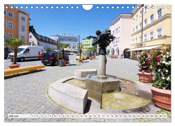 Produktbild: Eine Perle Oberbayerns - Rosenheim (Wandkalender 2026 DIN A4 quer), CALVENDO Monatskalender