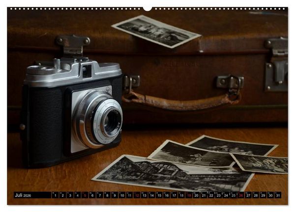 Produktbild: Historische Fotoapparate (hochwertiger Premium Wandkalender 2026 DIN A2 quer), Kunstdruck in Hochglanz