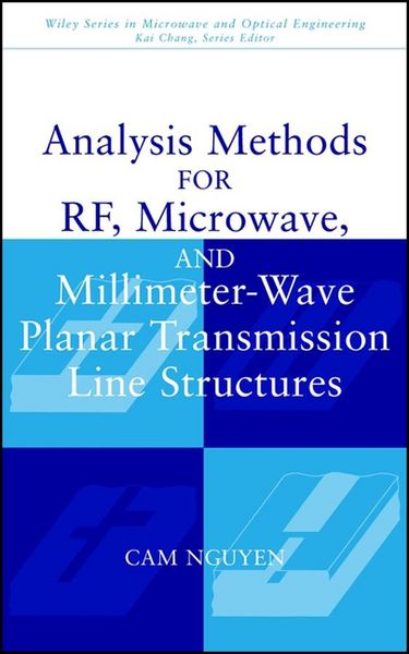 Produktbild: Analysis Methods for RF, Microwave, and Millimeter-Wave Planar Transmission Line Structures