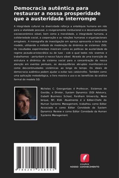 Produktbild: Democracia aut&ecirc;ntica para restaurar a nossa prosperidade que a austeridade interrompe