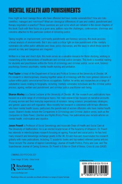 Produktbild: Mental Health and Punishments