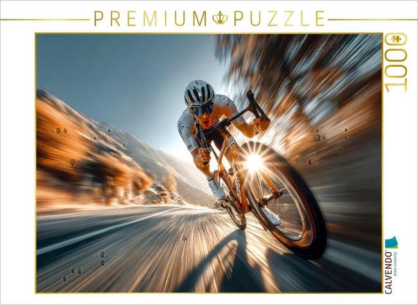 Produktbild: CALVENDO Puzzle Auf dem Rad geht es weiter | 1000 Teile Lege-Gr&ouml;&szlig;e 64x48cm Foto-Puzzle f&uuml;r gl&uuml;ckliche Stunden