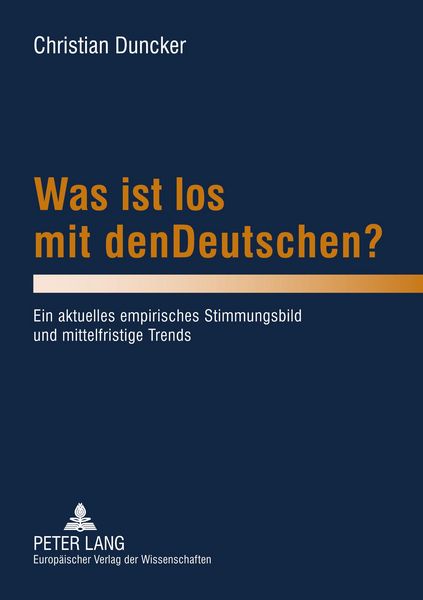 Produktbild: Was ist los mit den Deutschen?