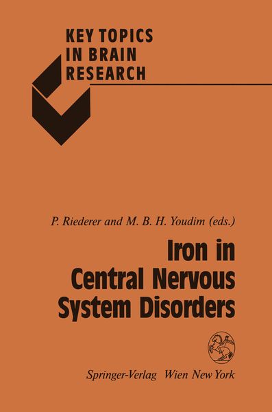 Produktbild: Iron in Central Nervous System Disorders