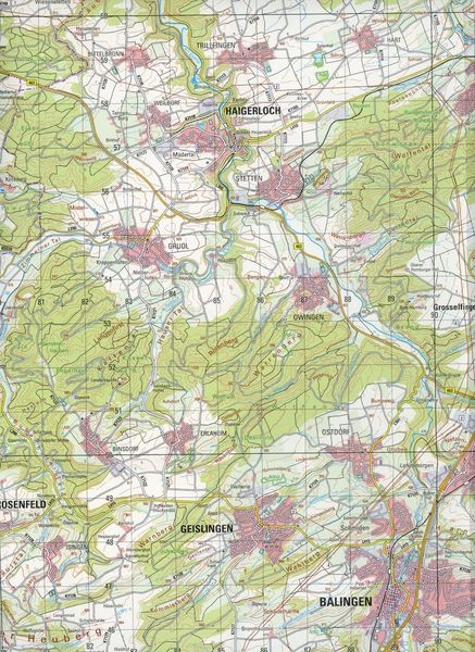 Produktbild: Balingen 1 : 50 000