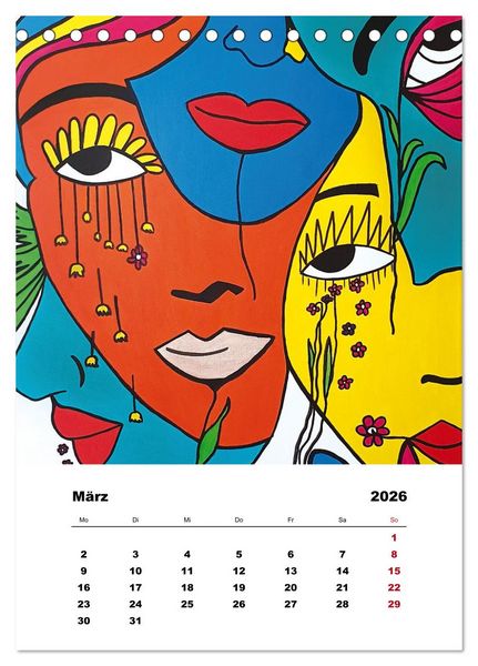 Produktbild: Pop Art - Atelier Zippo (Tischkalender 2026 DIN A5 hoch), CALVENDO Monatskalender