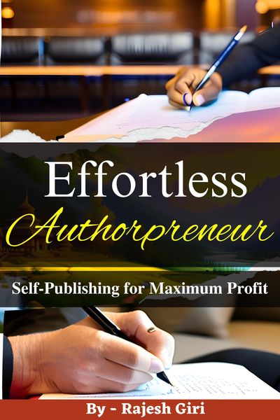 Produktbild: Effortless Authorpreneur: Self-Publishing for Maximum Profit