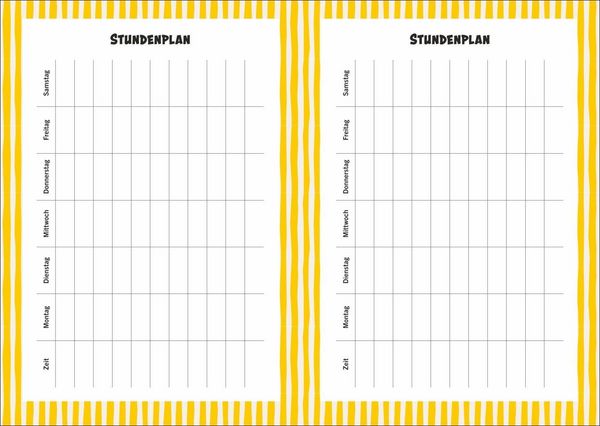 Produktbild: Stitch 17-Monats-Kalenderbuch A5 2027 - 17 Monate. Von August 2026 bis Dezember 2027