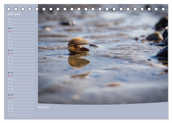Produktbild: Hooksiel im Friesland (Tischkalender 2026 DIN A5 quer), CALVENDO Monatskalender