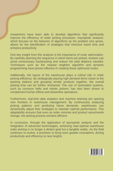 Produktbild: A Two-Part Approach to Optimal Warehouse Order Picking: Batching, Packing, and Routing