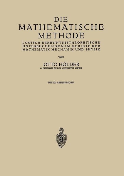 Produktbild: Die Mathematische Methode