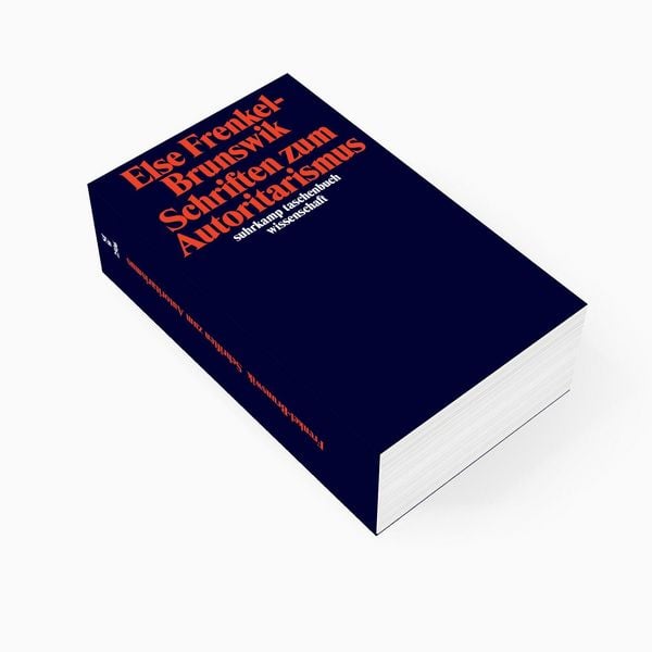 Produktbild: Schriften zum Autoritarismus