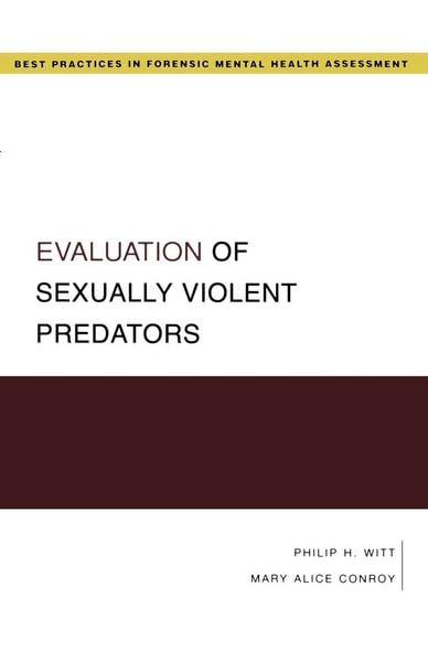 Produktbild: Evaluation of Sexually Violent Predators