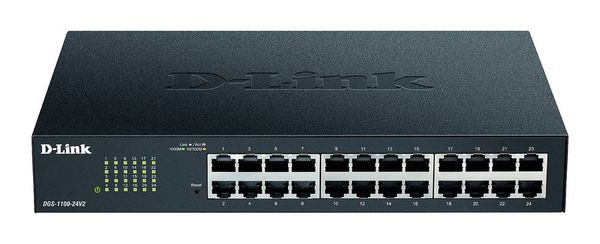 D-Link DGS-1100-24V2/E Netzwerk Switch RJ45 24 Port 48 Gbit/s