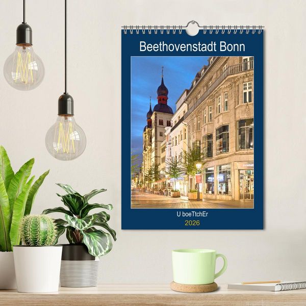 Produktbild: Beethovenstadt Bonn (Wandkalender 2026 DIN A4 hoch), CALVENDO Monatskalender